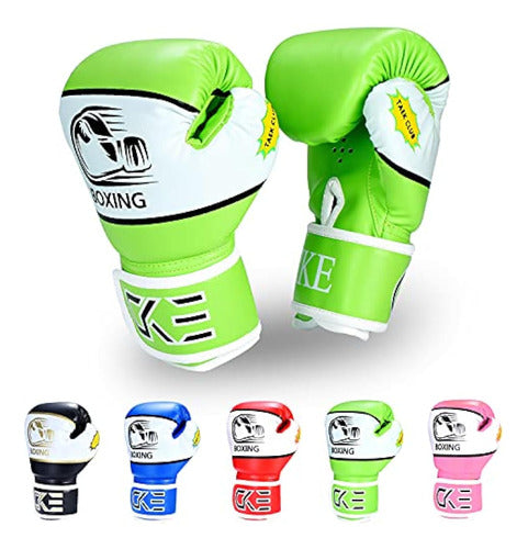 Cke Guantes De Boxeo Para Niños Y Niñas, Jóvenes 0