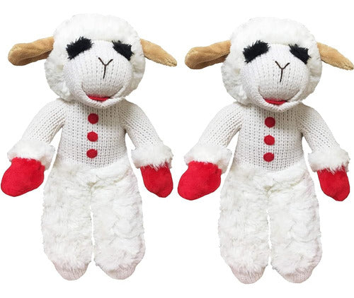 Juguete Para Perros De Peluche De Pie Multipet Lambchop De 1 0