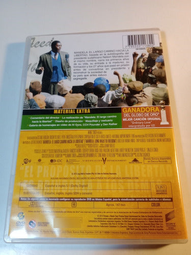 Mandela Película Dvd Como Nueva, Original 2