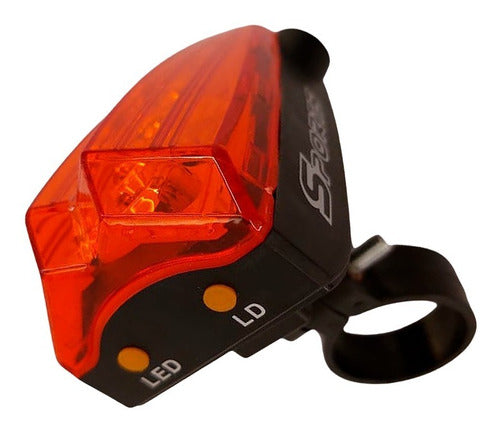 Infrared Bike Rear Light with Ground Projection 7