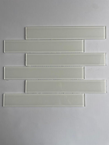 Misiones Deco Glass Brick 1 Bianco - Revestimientos - 1era 1