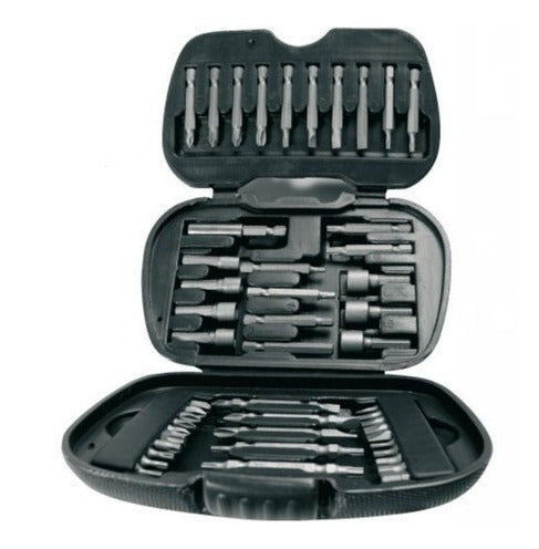 49-Piece Assorted Bits Set with Magnetic Bit Holder Included 0