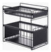 Carolinas Store Metal Expandable Organizer 2 Levels for Home 0