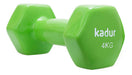 Kadur 4 Kgs Cast Iron Dumbbell Covered with Vinyl Rubber 2