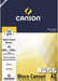 2x Bloco Papel Desenho Canson C A Grain 200g 224g A2 Branco 0