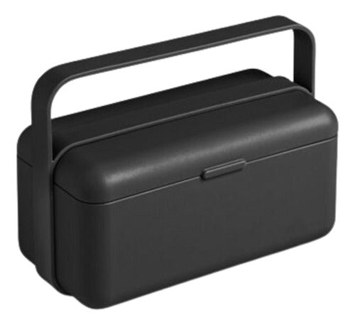 Gastronomia Bashir Lunchera Hermetica Contenedor Bauletto Lunchbox S Negro 0