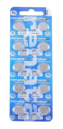 Renata 390 Original Swiss | Button Battery X10 0