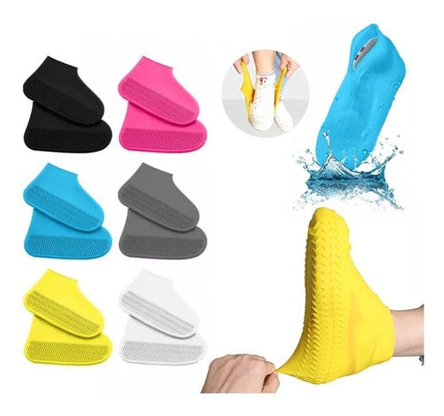 DD2 Waterproof Silicone Shoe Covers for Rain and Aquatic Use 3