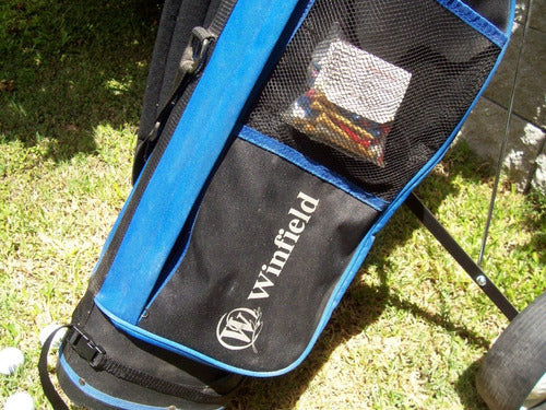 Bolso De Golf Winfield+carro 2 Ruedas. No Incluye Los Palos 0