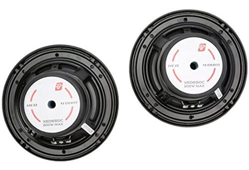 Cerwin Vega Xed650c 6.5-Inch 300 Watts Max 2-Way Component Speaker Set 1