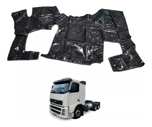 Tapete Vinil Para Volvo Fh 12 2004 A 2009 C/ Capuzinho Preto 0