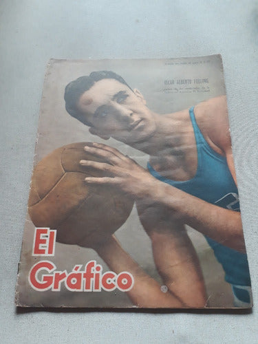 El Gráfico Nº 1385 Enero 1946 Argentina - Furlong Basquet 0