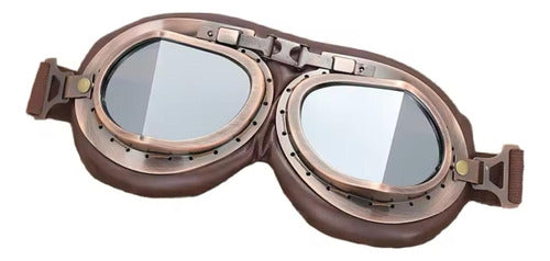 MAS Accesorios Vintage Retro Goggles for Motorcycle and Wind 1