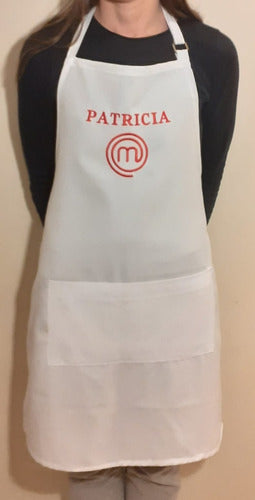 INDUPYM Custom Embroidered Masterchef Apron with Regulator 1