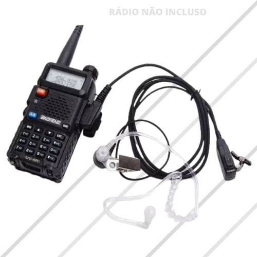 10 Fone Silicone Radio Ht Baofeng/intelbras Rc3002 Uv82 Uv5r 2