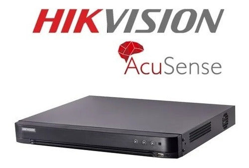 Dvr Hikvision Acusense 4ch Hasta 3k/5mp M3k 1