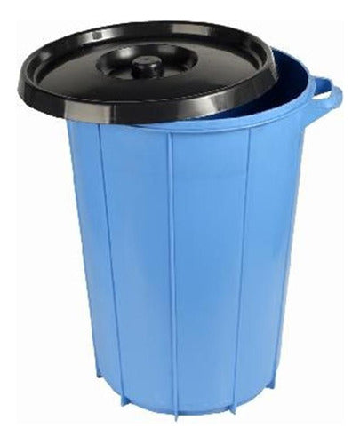 DPH Plastic Trash Bin 32x50 cm Light Blue 0