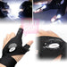 LED Gloves with Built-in Flashlight Set of 2 Electrician Fishing Precision Light 4