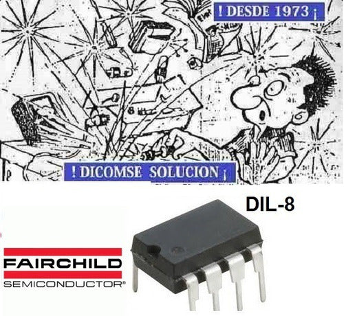 Fairchild DH0265R Integrated Circuit DIP8 1