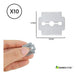 Superly - Replacement Blades for Garlopin Callus Remover X10 2