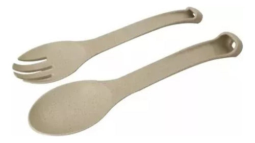 Carol Salad Tongs Double Use 2 Pieces Areia 0