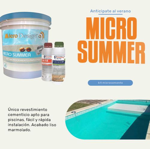 Microdesign Microcemento Micro Summer Para Piscinas Y Estanques 10m2 1