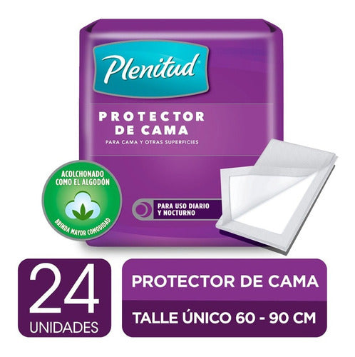 Plenitud Bed Protector x 8 Units Pack x 3 0