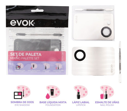 Set De Paleta De Maquillaje Evok 1