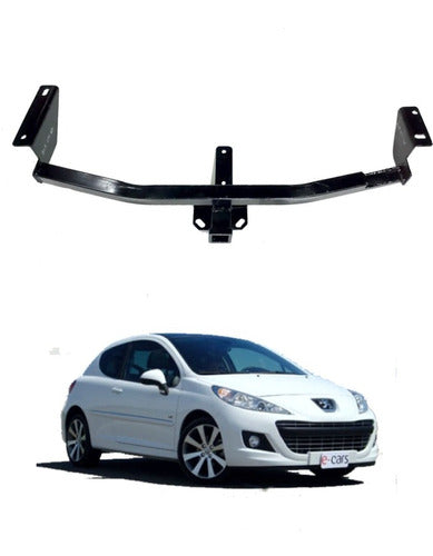 Trailer Hitch Peugeot 207 4-Door Sedan with Trunk and Ball Hitch 8
