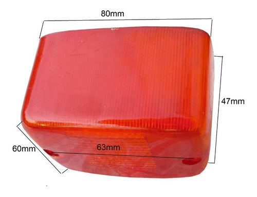 Daelim Liberty 50 Complete Rear Light With Lamp 3