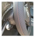 Steering Wheel Cover for Flat Base Steering Wheels PVC 38cm 3