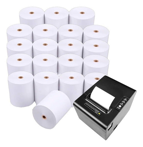 ThermStar Premium 80x80 Thermal Receipt Roll - Box of 36 Rolls 0