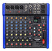 Consola Mixer Mx6 De Seis Canales Con 99 Efectos Moon 0