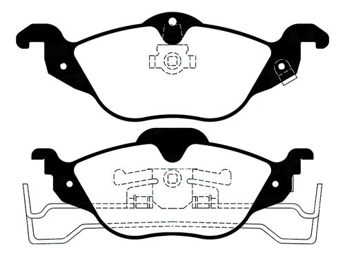 Pastilla Freno Chevrolet  Astra  Rodado 14  Delantera. 0