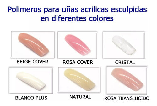 Polimero Para Uñas Esculpidas X 500 Grs. E/gratis 1