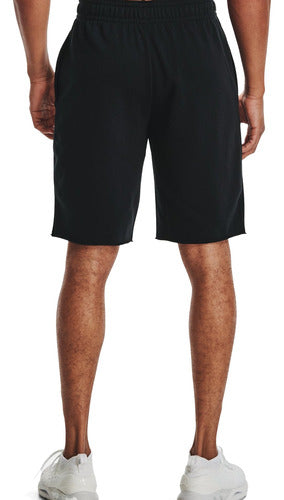 Under Armour Short Rival Terry Lam Negro Hombre 1