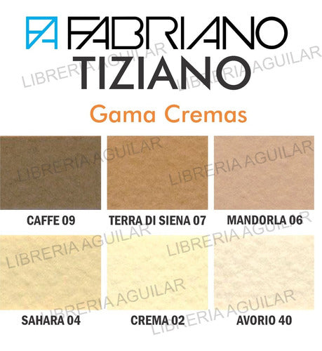 Fabriano Tiziano Color Range Blues X6 Art Cardstock 4