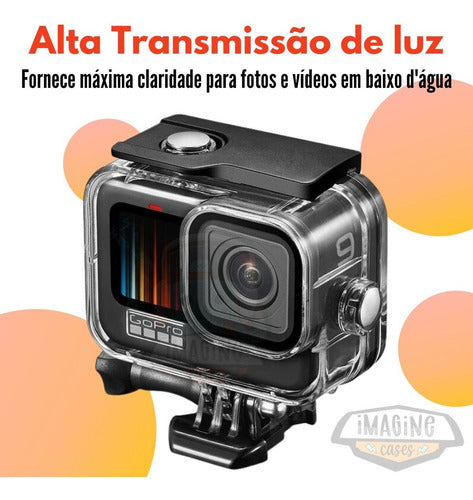 Case Estanque Proteção Total Para Go Pro Hero 11 Black Novo 5