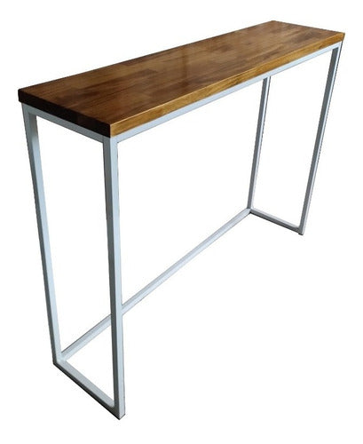 Muebles Macxuel Industrial Recibidor Solid Wood Table 30mm 120x30 Arrime 0