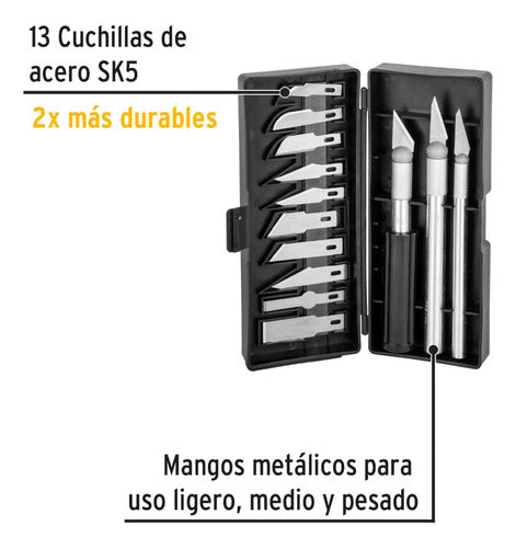 Precision Cutters Blades Kit 13 Pieces Pretul 4