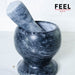 Marble Mortar and Pestle Set Assorted Colors 22
