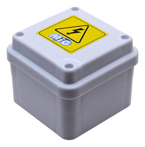 MIG Waterproof Junction Box PVC IP65 (Balun/CCTV/Splice) 75x75x75 0