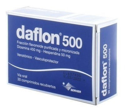 Daflon 500 Mg. 30 Comprimidos 0