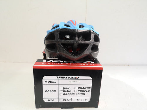 Venzo Cycling Helmet Vuelta Model C-423 Unisex - Lightweight with Detachable Visor 20