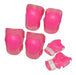 Set Proteccion Codera Rodillera Muñequera Rosa 5