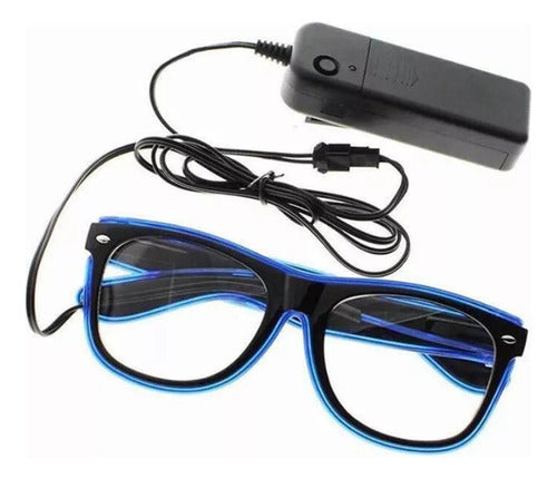 GN Lentes Led Neon Fiestas Electronica Rave Bodas Cotillón X2 0