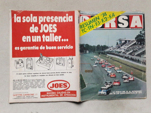 Revista Corsa Nº 450 Enero 1975 - Tc Autodromo - Resumen 74 0