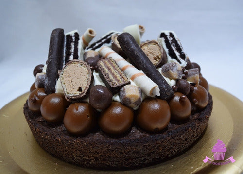 Torta Brownie Chocolate Dulce De Leche Crema Oreo Bonobon 4