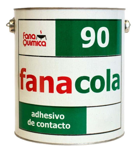 Fana Química Pegamento Adhesivo Cemento De Contacto 14 Kg Fanacola 90 Mm 2