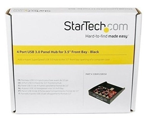 Startechcom Usb 30 Front Panel Hub De 4 Puertos Con 35525inc 3